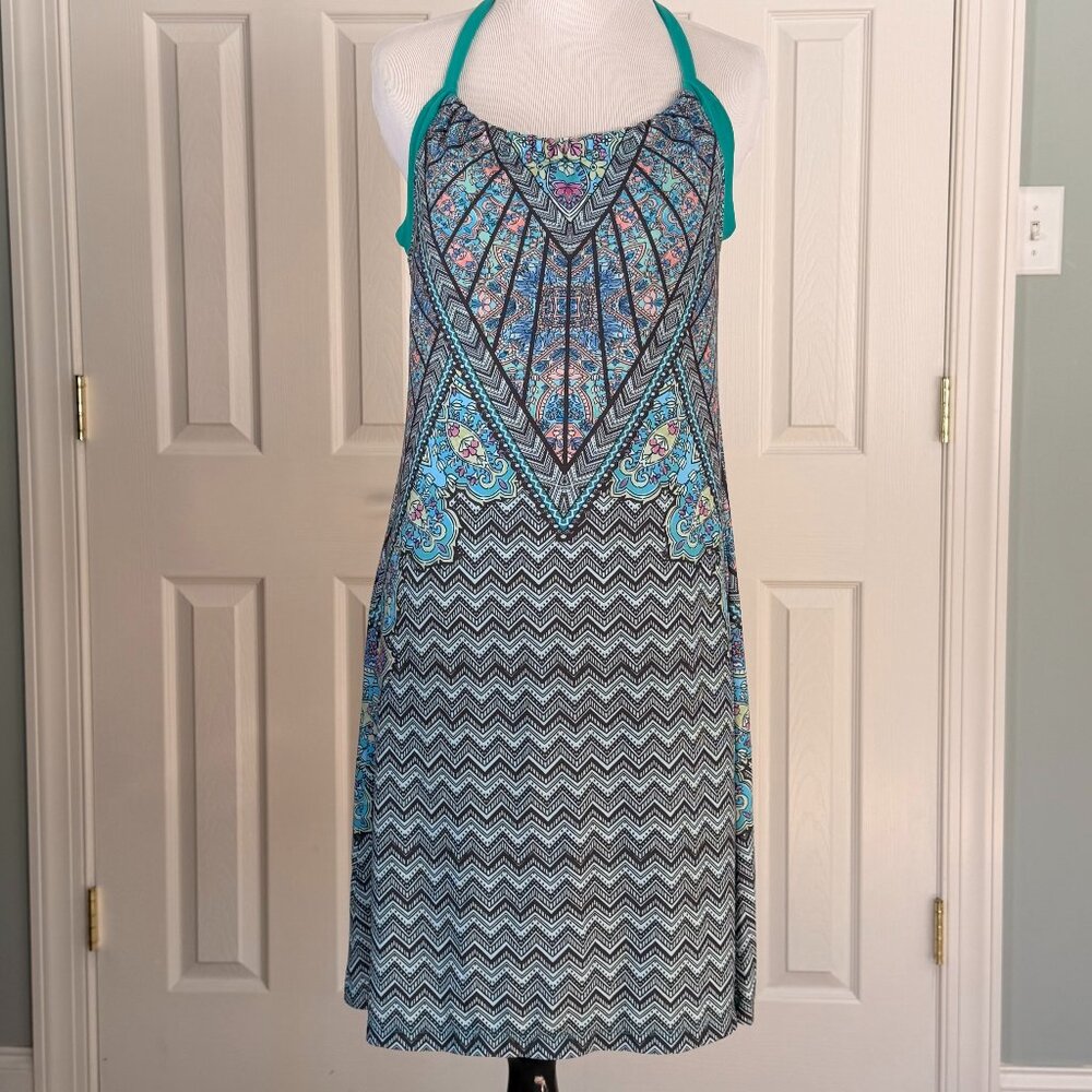 Prana Women's Dress w/ Built in Bra | Multi Color | Large